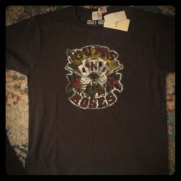 Guns and roses black T-shirt - Picture 1 of 2